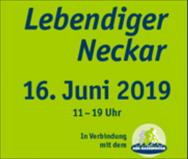 Lebendiger Neckar 16. Juni 2019 11-19 Uhr